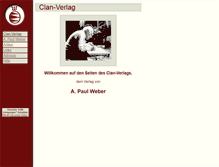 Tablet Screenshot of clan-verlag.de